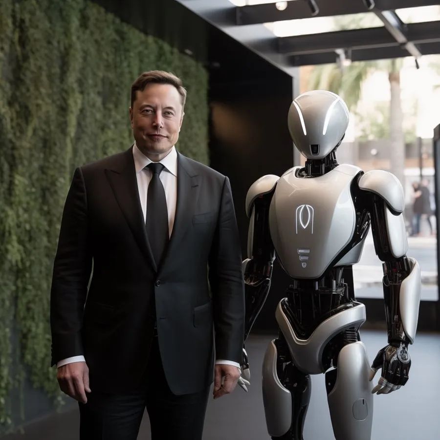 马斯克携183米擎天柱机器人惊艳亮相步态神似拜登引发热议售价或仅需